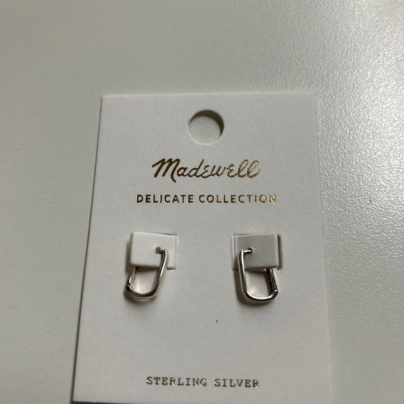 Madewell Jewelry - Madewell  Delicate collection Demi-fine carabiner hoop